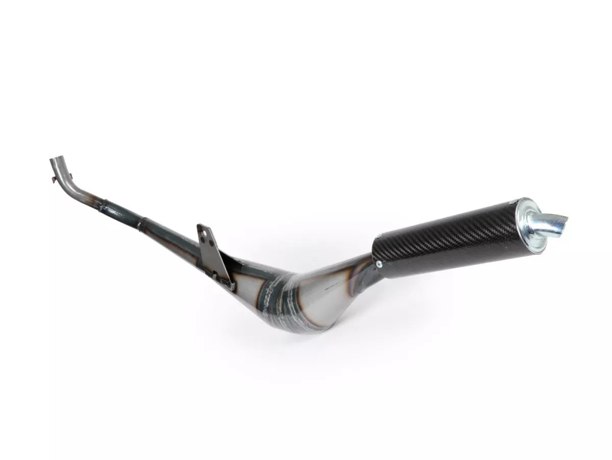 Avgasrör -SIMONINI- Kalibrering- 22 mm grenrör- Piaggio Ciao, Bravo, Boxer, Si