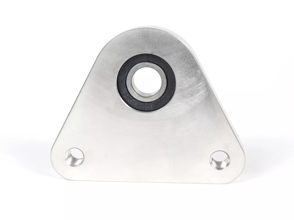 Bearing plate triangle rear wheel -swiing- Piaggio Ciao, Bravo, Si - CNC stainless steel
