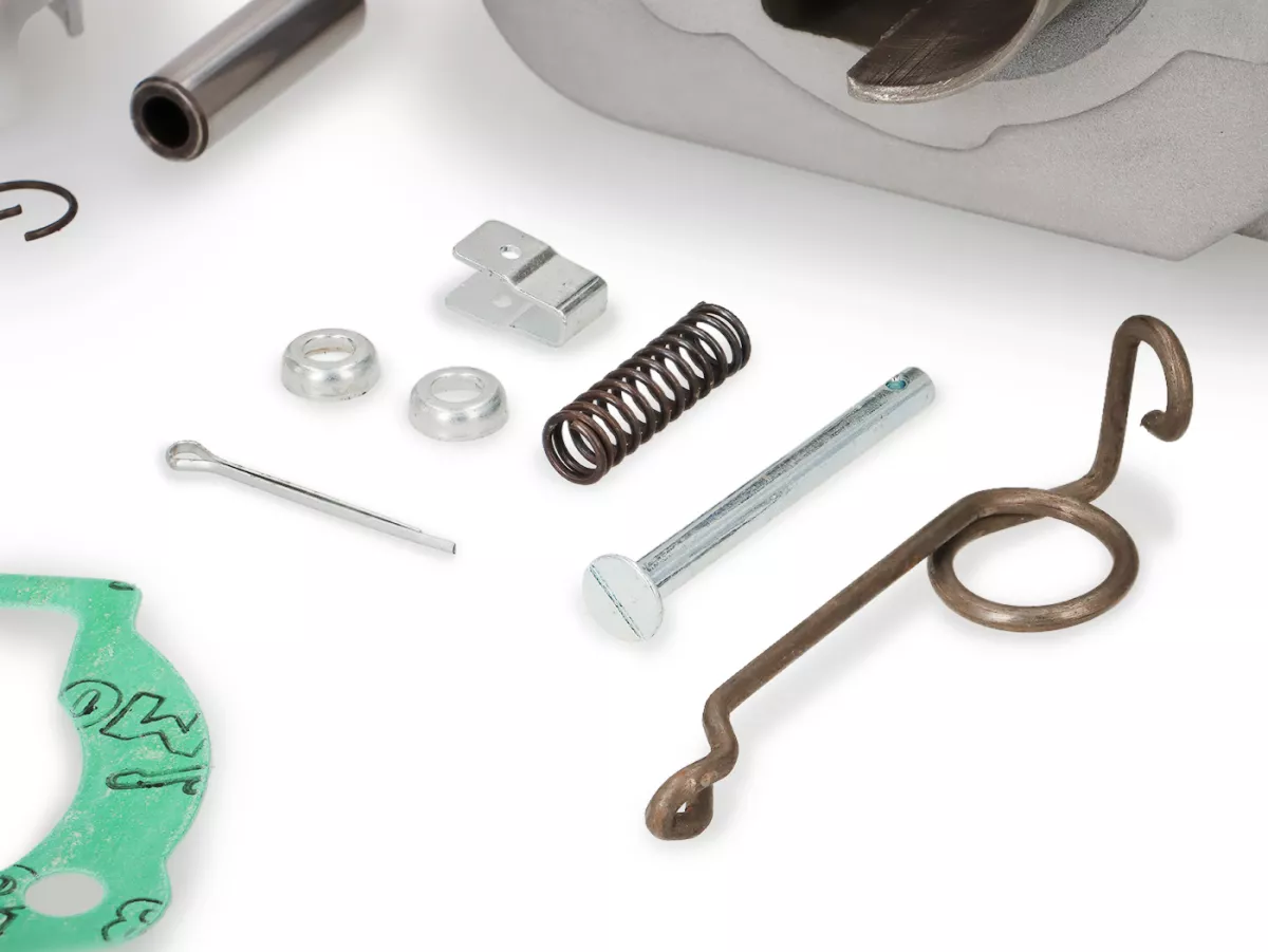 Tuning Kit -SC- Piaggio Ciao, Bravo, Boxer, Si Ø = 43mm 63cc, pin piston 10mm termasuk kepala silinder dan katup dekompresi