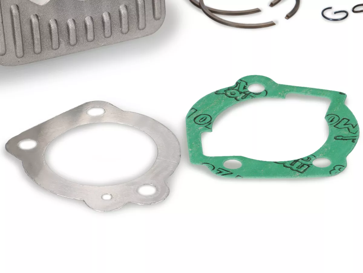 Tuning Kit -SC- Piaggio Ciao, Bravo, Boxer, Si Ø = 43mm 63cc, pin piston 10mm termasuk kepala silinder dan katup dekompresi