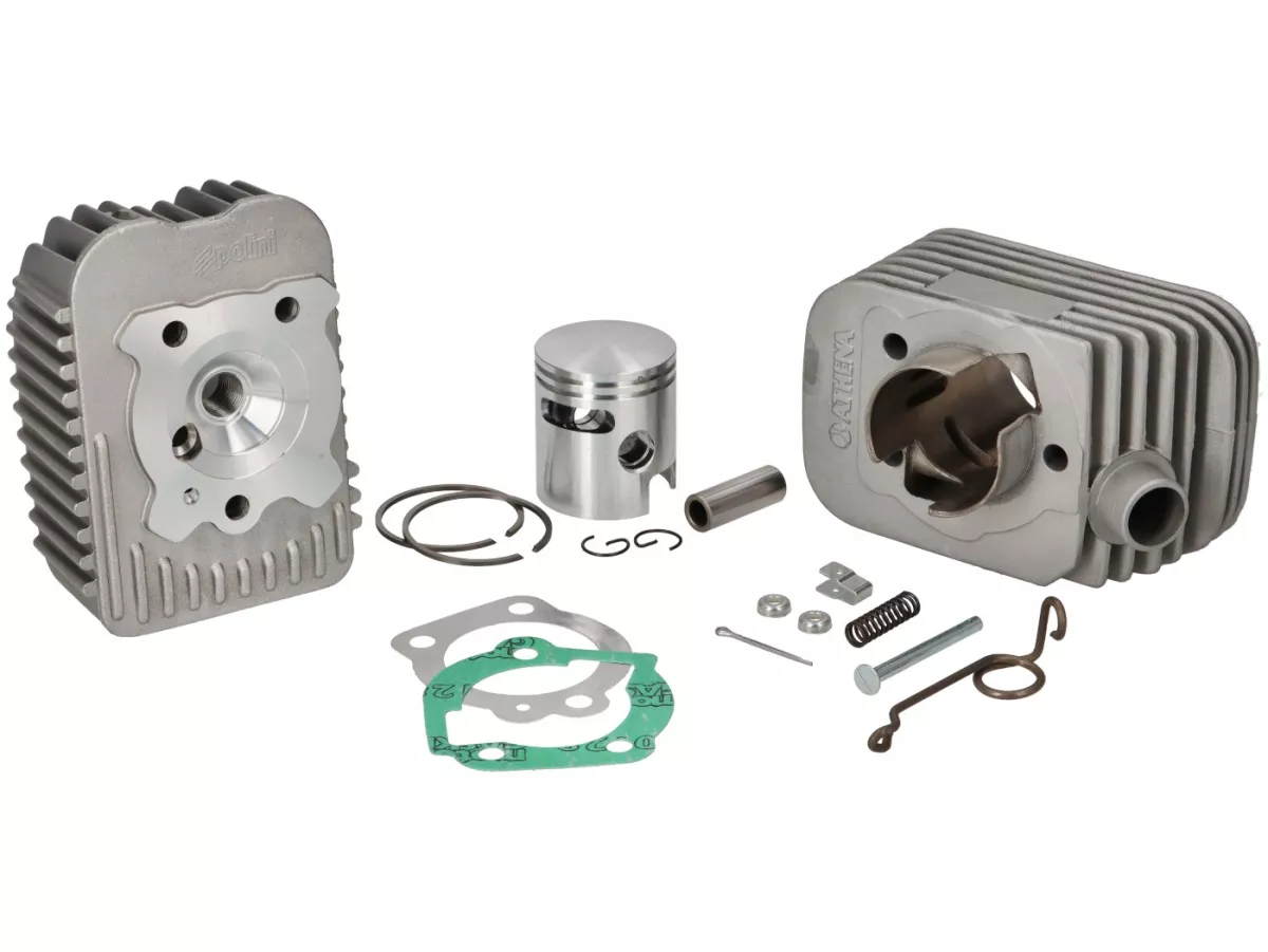 Kit tuning -SC- Piaggio Ciao, Bravo, Boxer, Si Ø=43mm 63ccm, axe de piston 12mm y compris culasse et soupape de décompression
