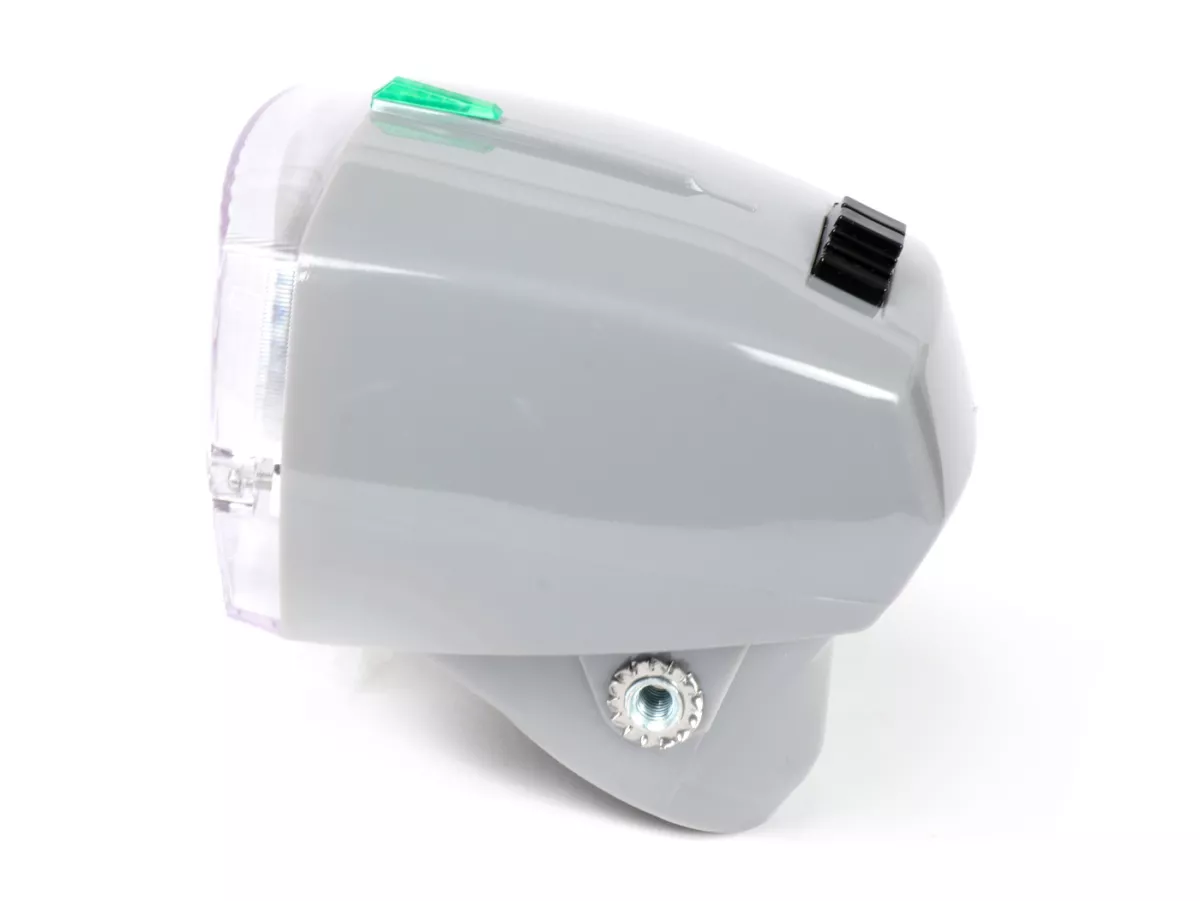Faro delantero -SIEM- Piaggio Ciao P Gris con marca de homologación DGM