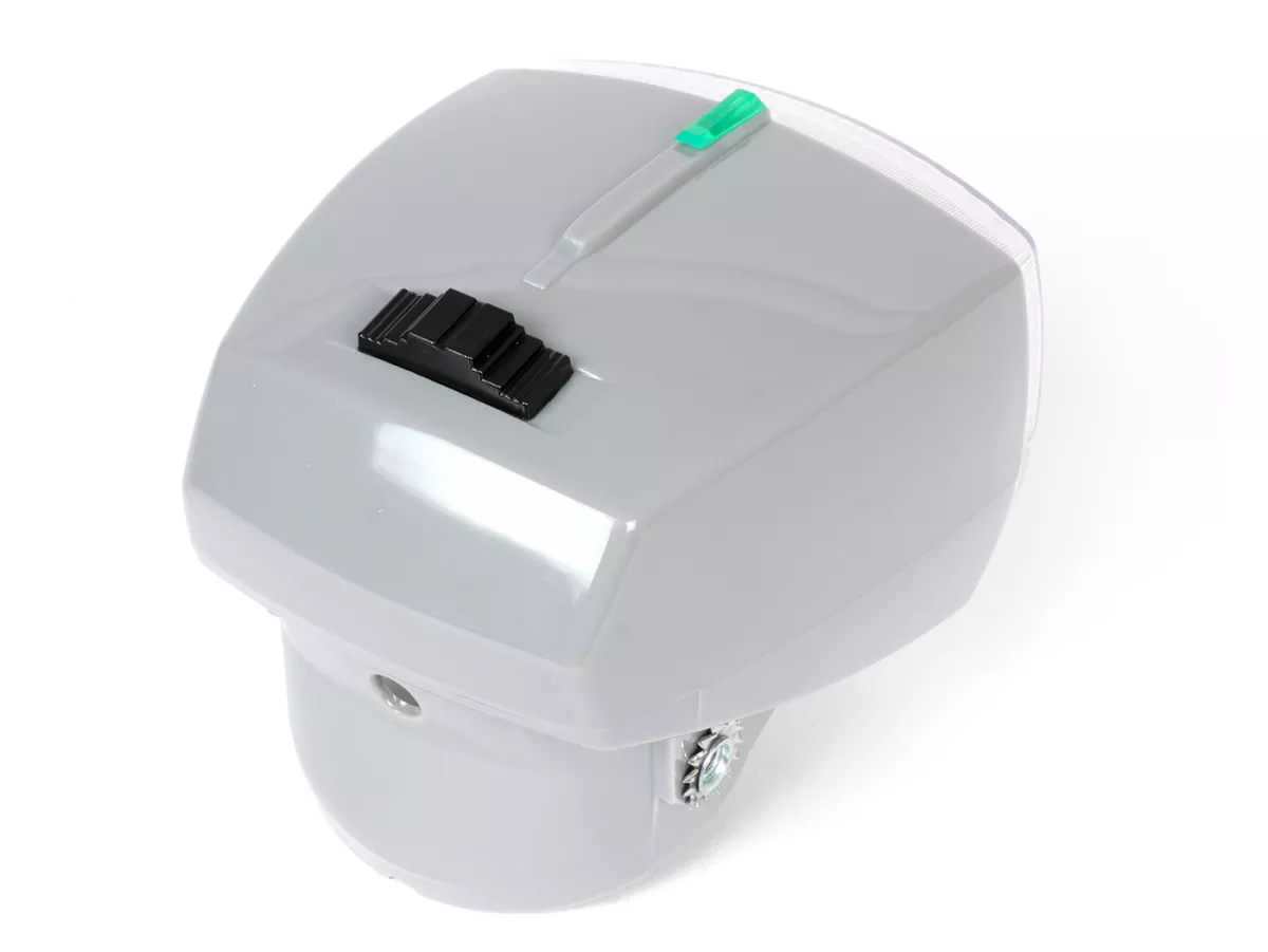 Faro delantero -SIEM- Piaggio Ciao P Gris con marca de homologación DGM