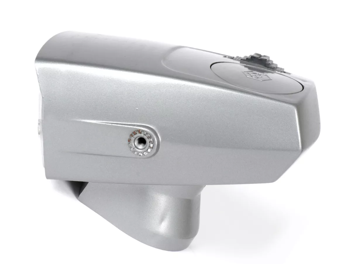 Faro delantero -SIEM- Piaggio Ciao SC gris plata con número de prueba DGM
