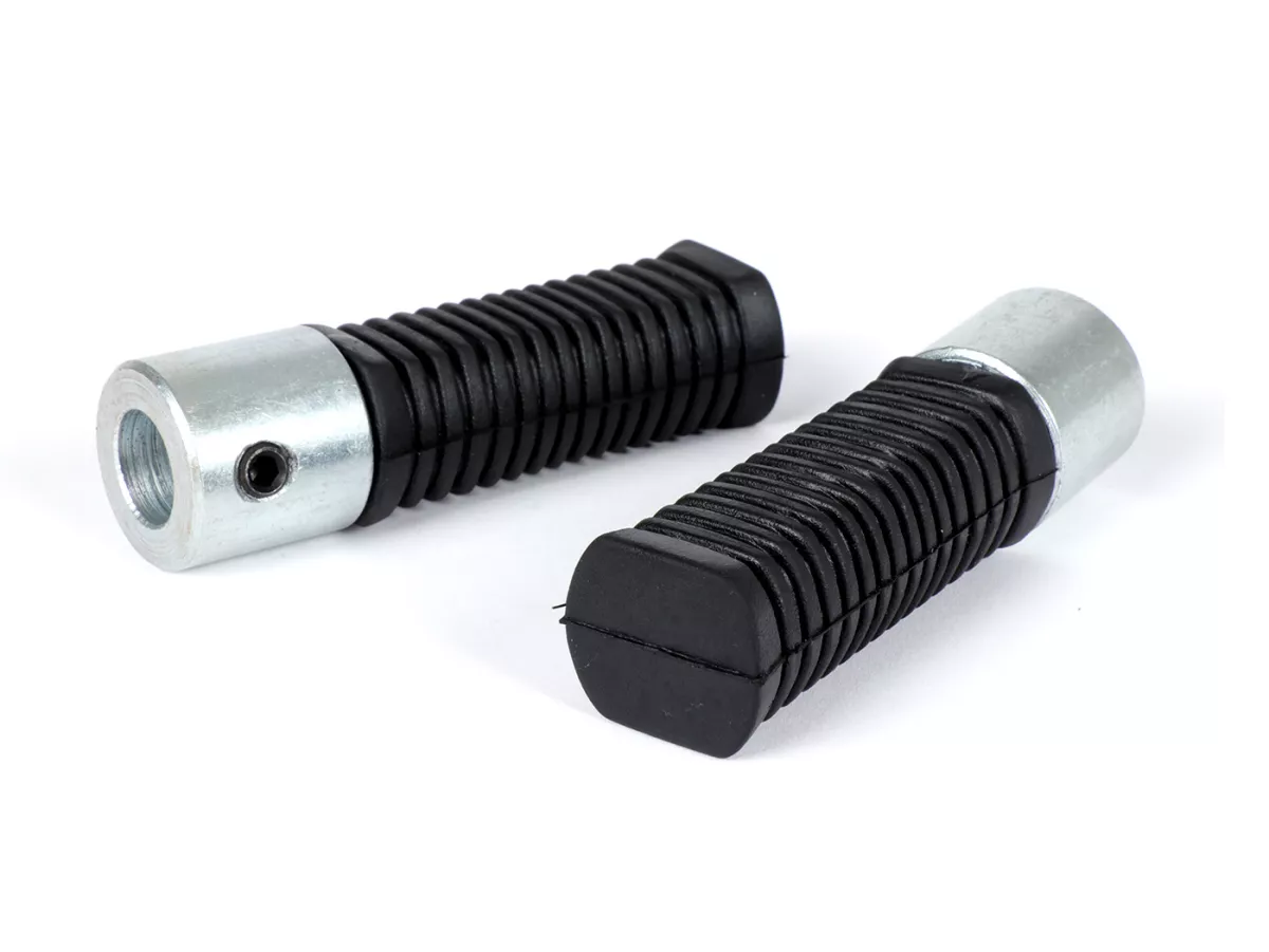 Footrests -OEM- Piaggio Ciao, Bravo, Si, Boxer, Citta, EC1 - Ø=15mm