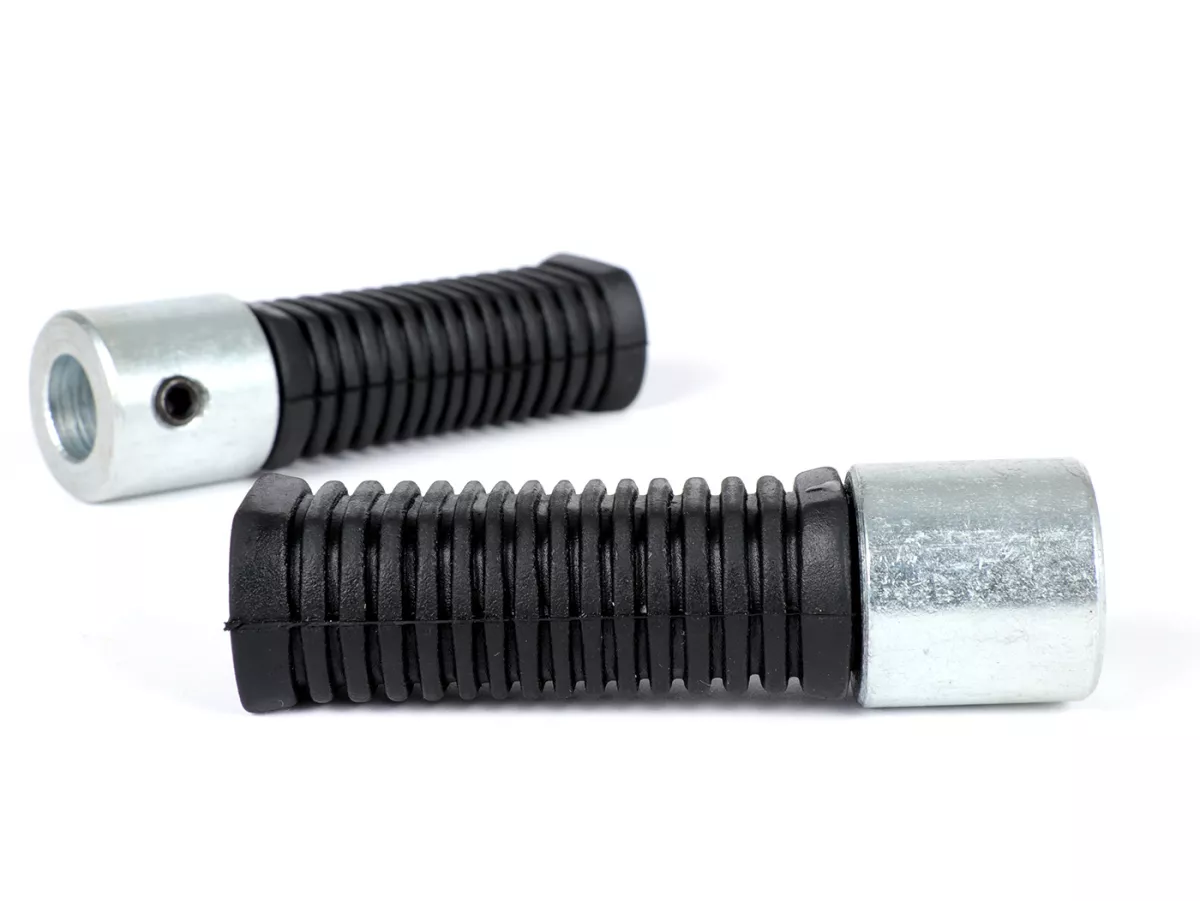 Footrests -OEM- Piaggio Ciao, Bravo, Si, Boxer, Citta, EC1 - Ø=15mm