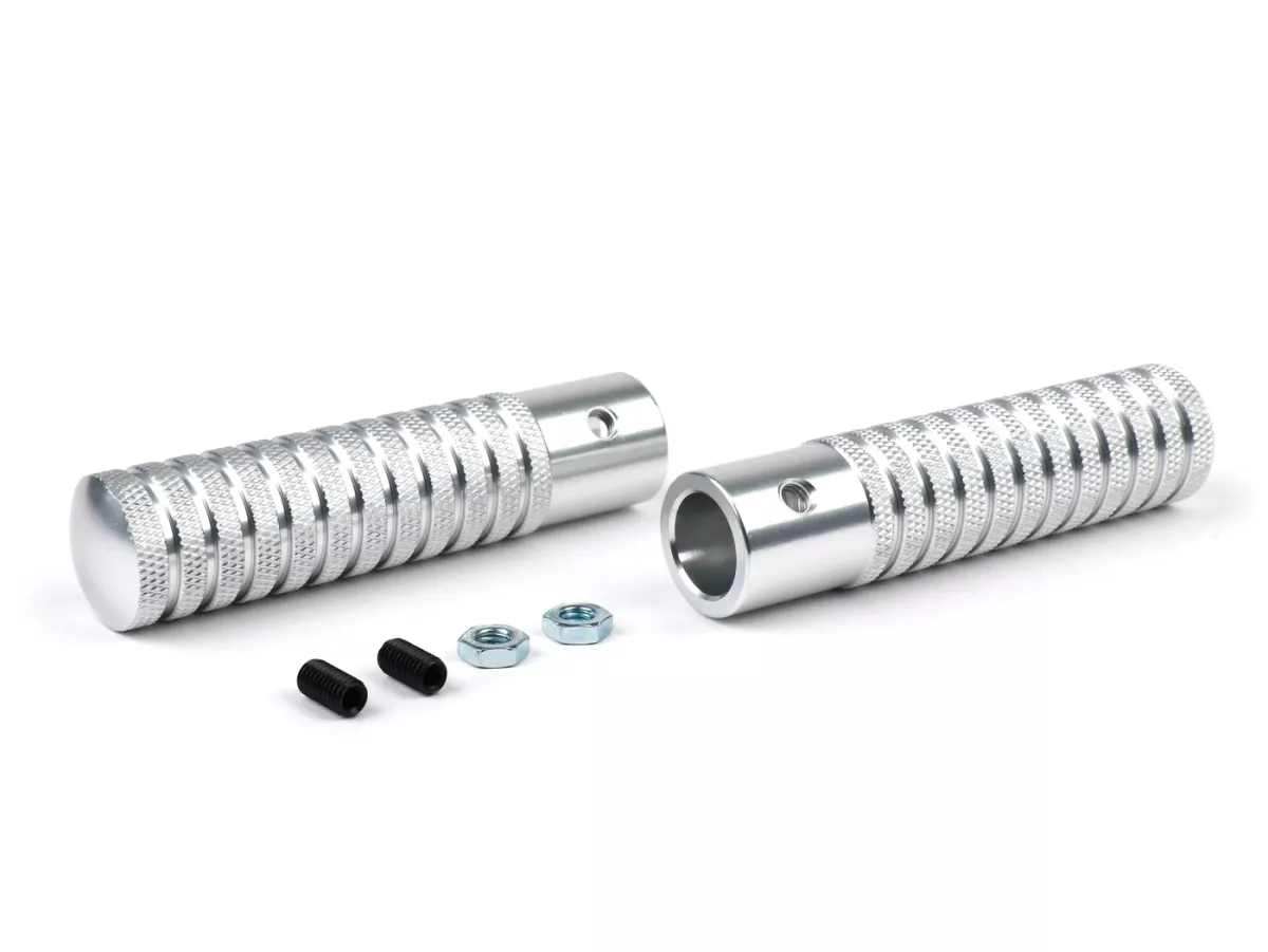 Footrests -TNT- ALU Piaggio Bravo, Boxer, Ciao, Si 16mm