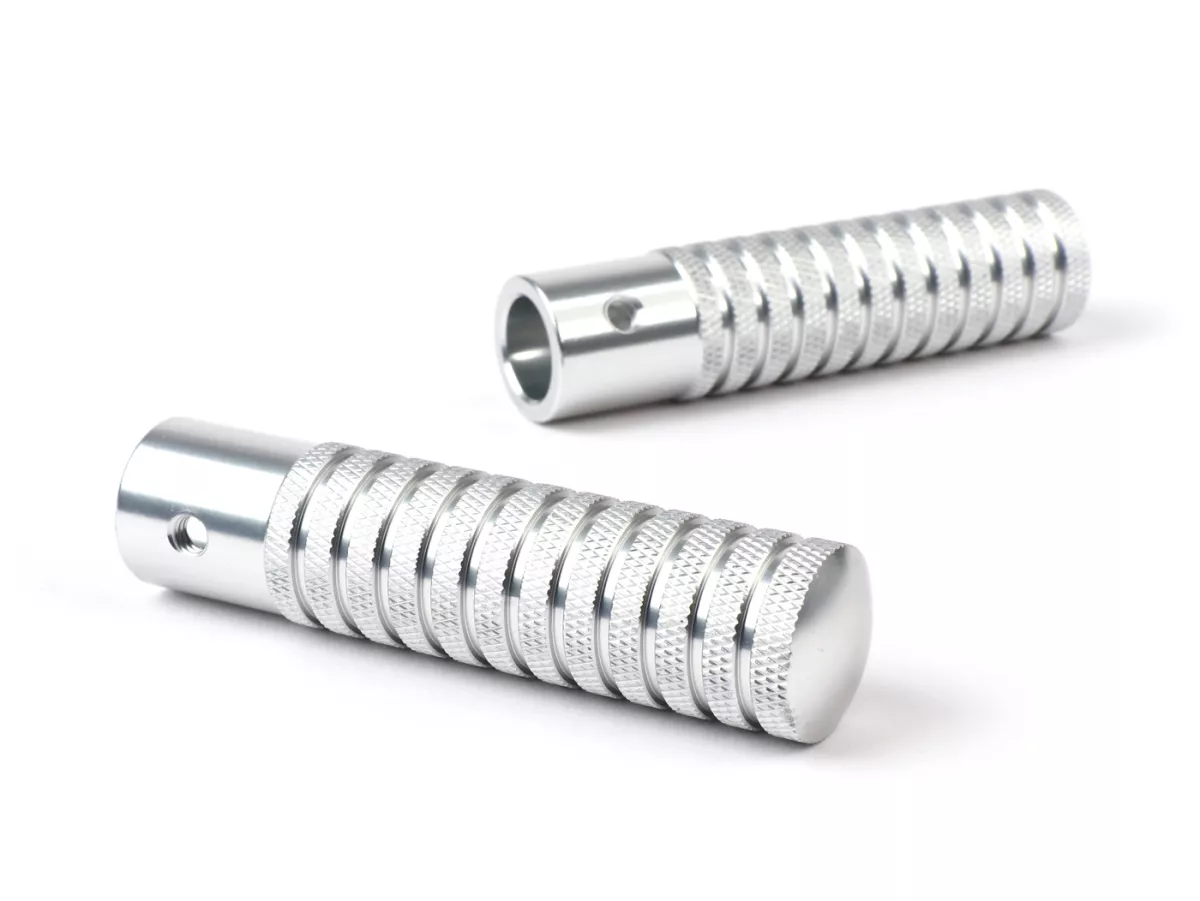 Footrests -TNT- ALU Piaggio Bravo, Boxer, Ciao, Si 16mm