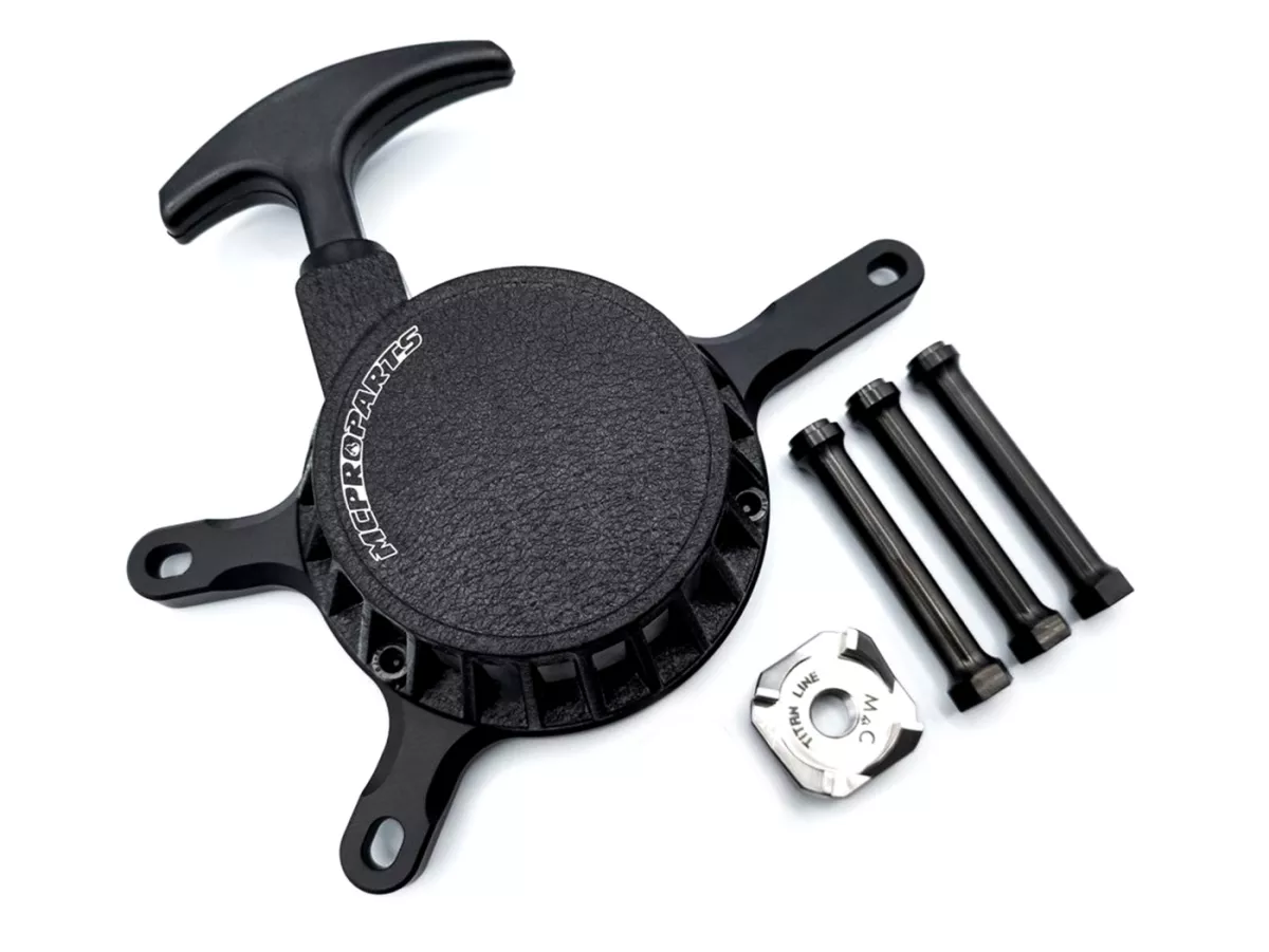 Kabelstarter -MC PROPARTS- Piaggio Ciao, Bravo, Boxer, Si met titanium moer M8