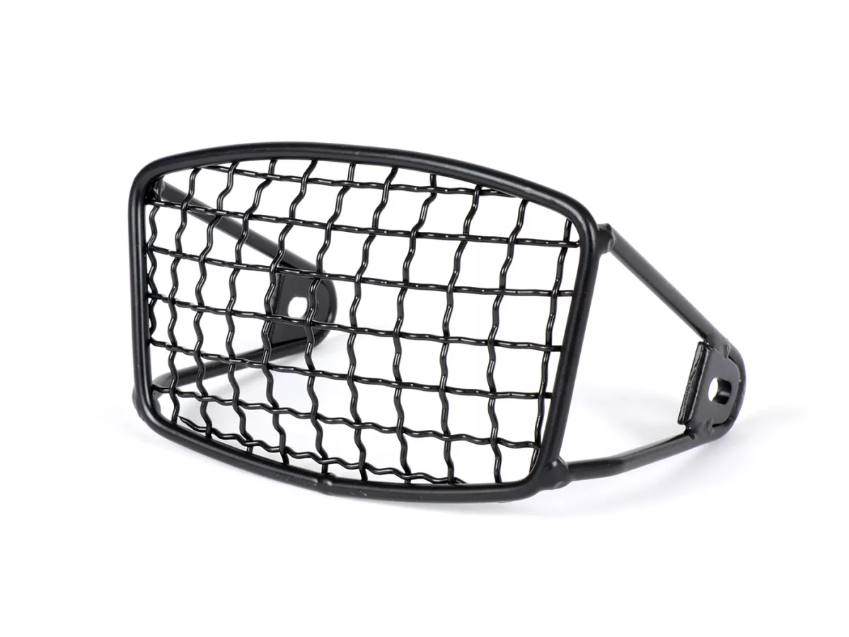 Lamp Grille -OEM- Piaggio Ciao, Citta Black Matt Metal