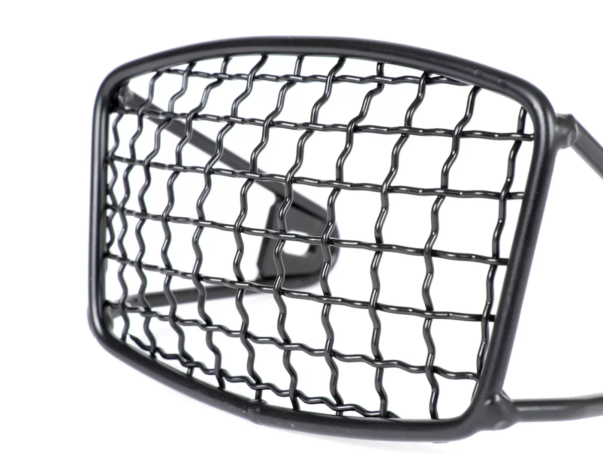 Lamp Grille -OEM- Piaggio Ciao, Citta Black Matt Metal