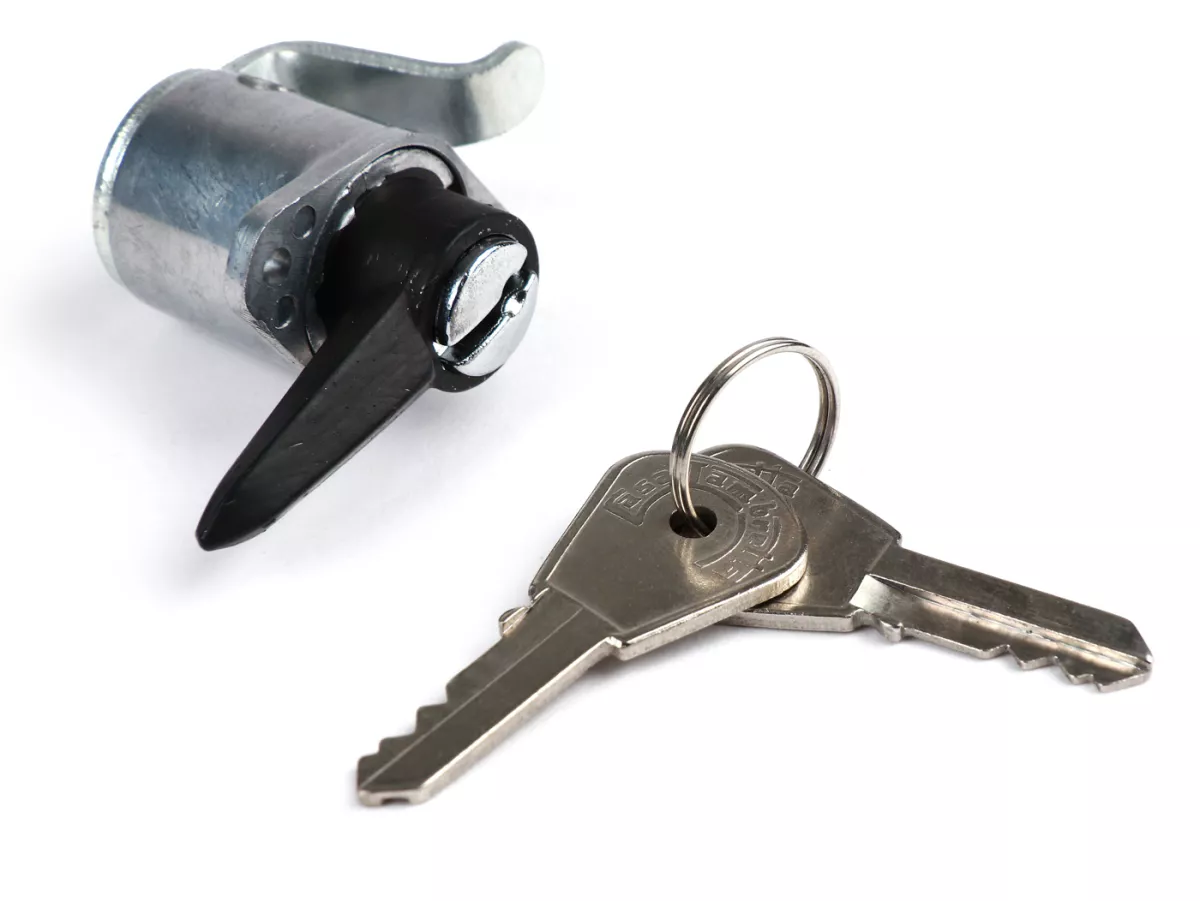 Glove box lock Ø=16mm -CASA LAMBRETTA- Lambretta DL/GP 125, DL/GP 150, DL/GP 200