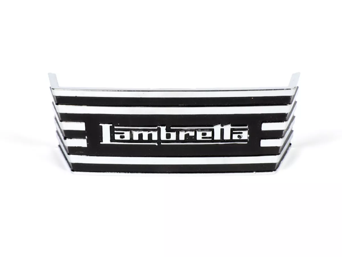 Tapa de la dirección trasera con logotipo -CASA LAMBRETTA- Lambretta Lui 50 C/CL (1969-), Lui 75 S/SL (1969-)