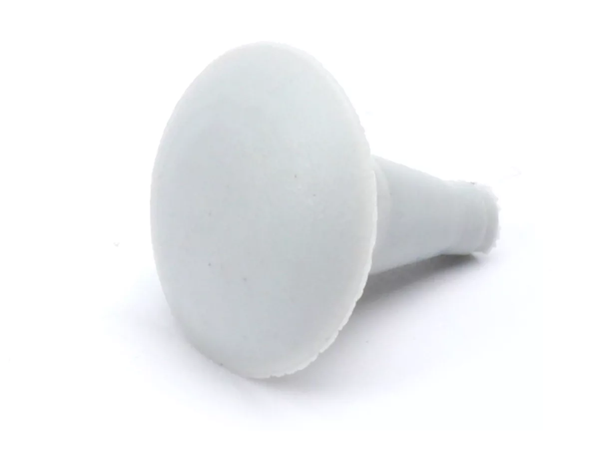 Rear frame grommet -LAMBRETTA- Lambretta LD, LI (series 1 & 2), TV (series 1 & 2) - grey