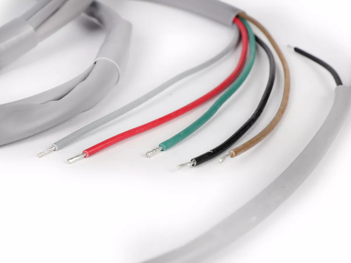 Juego de cables -CASA LAMBRETTA, DC- Lambretta LI (1958, Serie 1), TV (Serie 1) - Gris