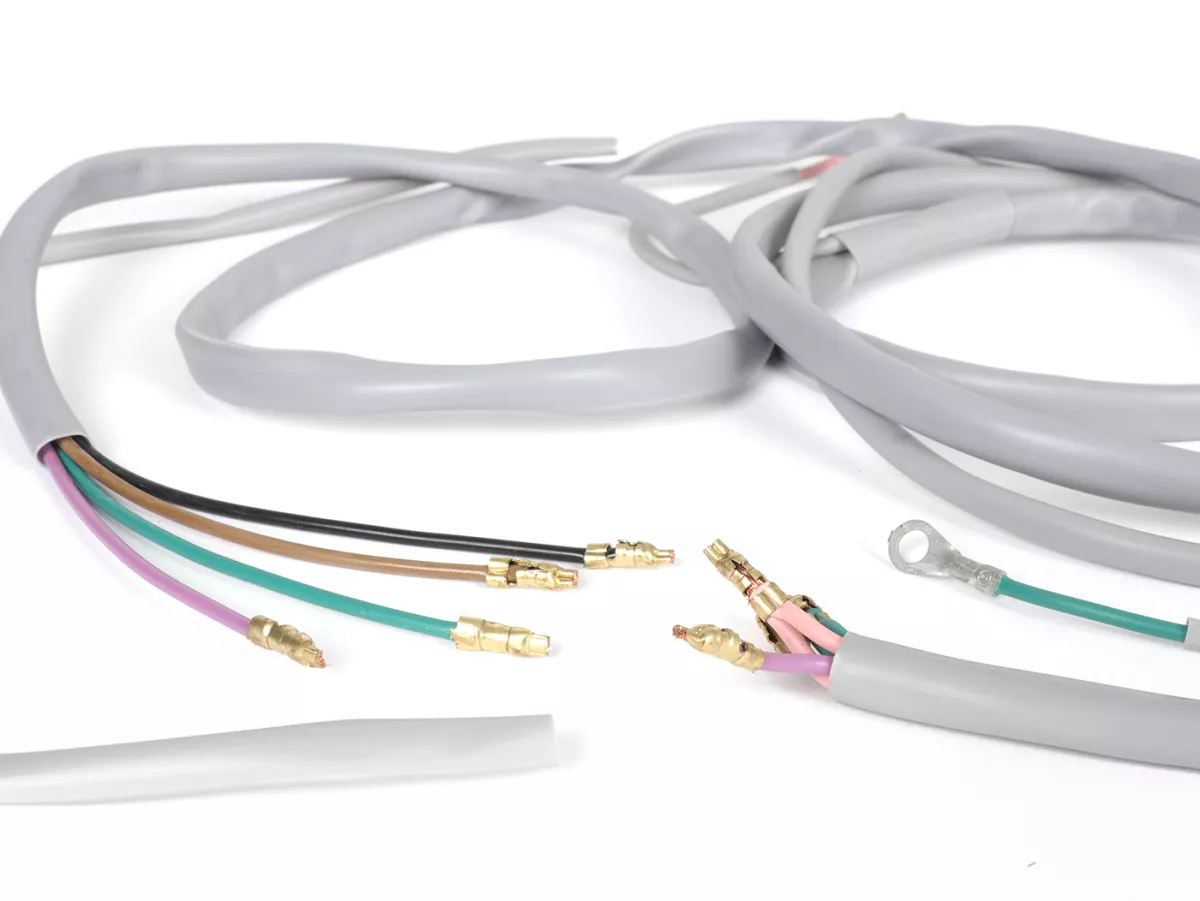 Juego de cables AC (sin batería) para interruptor de luz de freno 1 agujero -CASA LAMBRETTA- Lambretta LI 125 (Serie 2, 1961-)