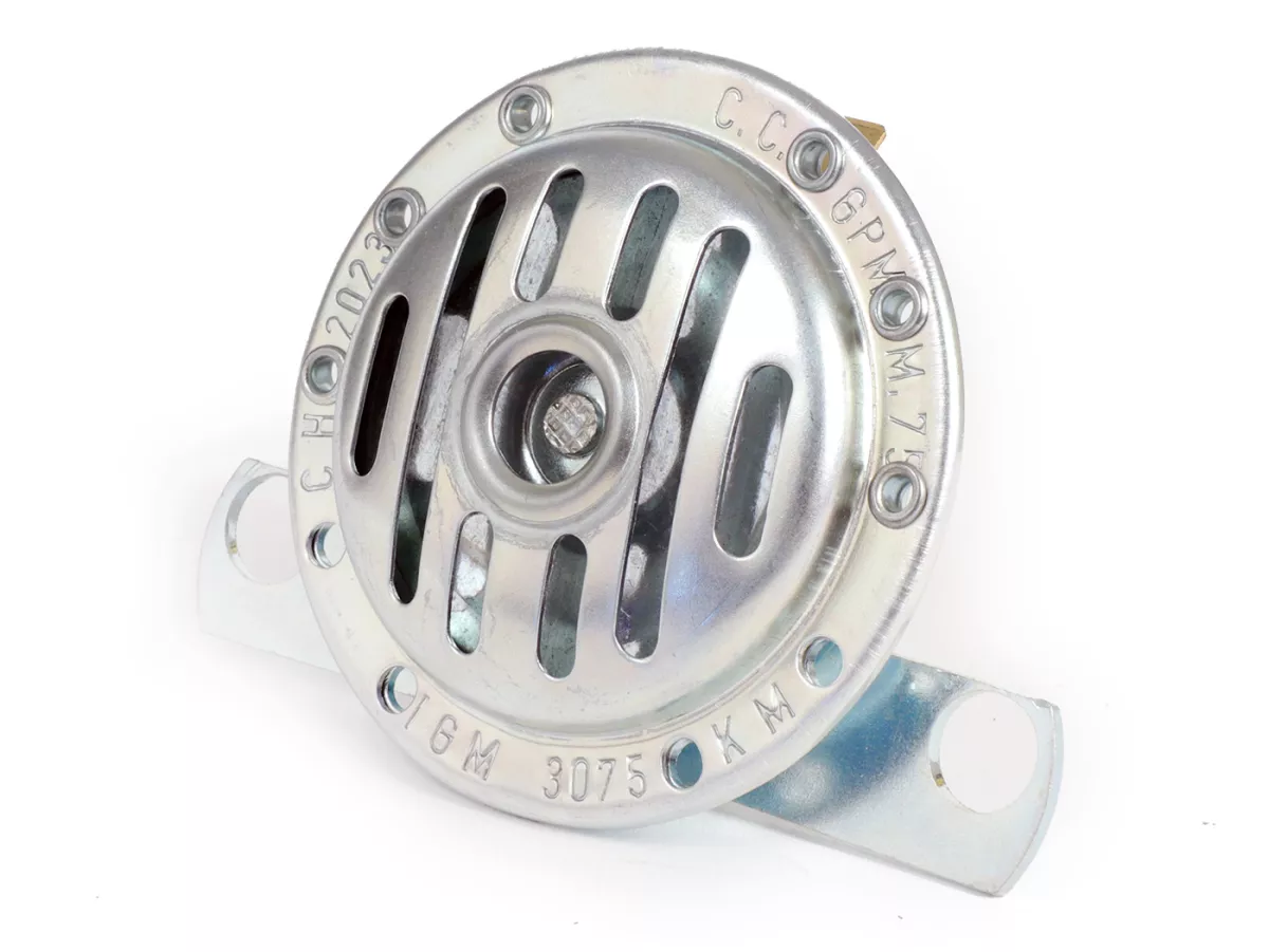 Clacson -GPM 6V/12V DC- Lambretta LIS (1968-), SX (1968-), DL, GP