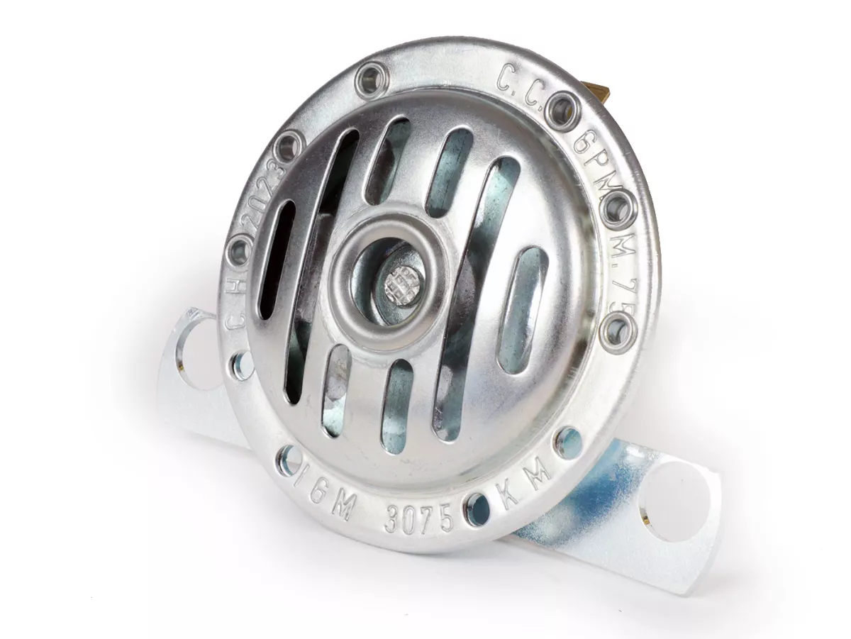 Clacson -GPM 6V/12V DC- Lambretta LIS (1968-), SX (1968-), DL, GP