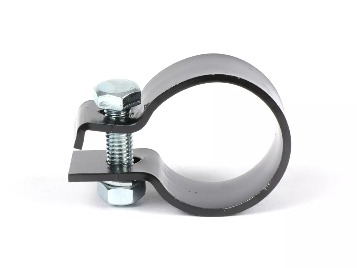 Abrazadera para tubo de escape -CASA LAMBRETTA- Lambretta LI 125 (Serie 1), LI 150 (Serie 1), LI 125 (Serie 2), LI 150 (Serie 2), TV 175 (Serie 2), TV 175 (Serie 1)
