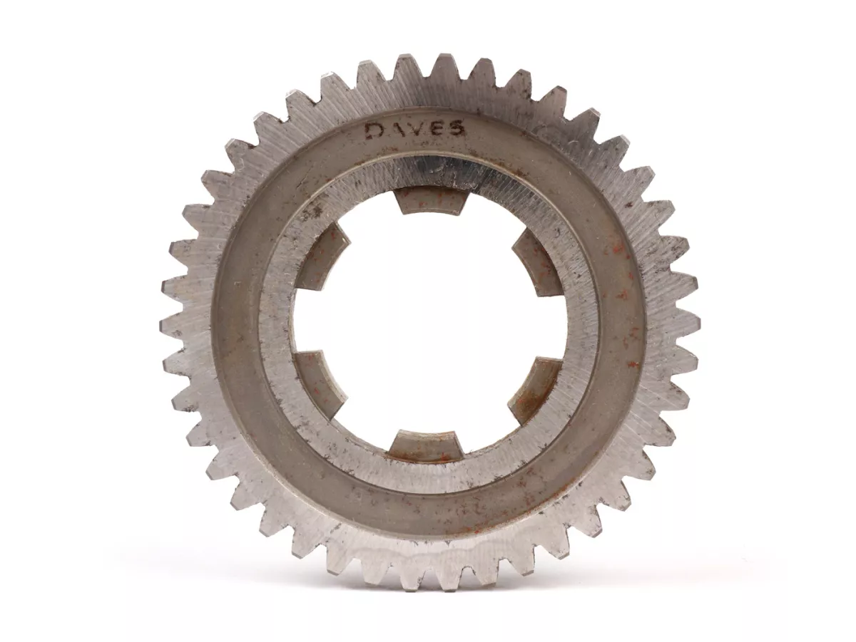 2nd gear cog (42 teeth) -CASA LAMBRETTA- Lambretta J 125 M3 - for countershaft 11-16-21