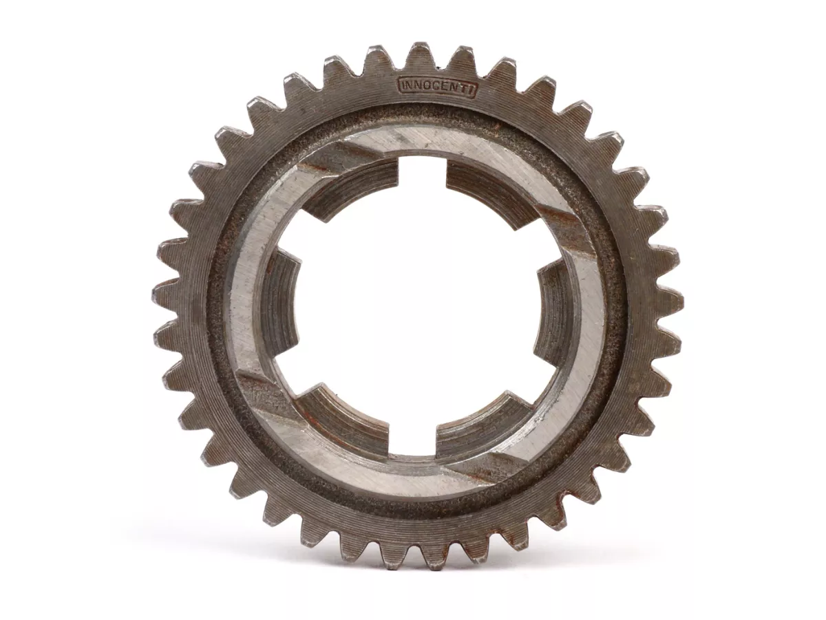 3rd gear cog (37 teeth) -CASA LAMBRETTA- Lambretta J 125 M3 - for countershaft 11-16-21