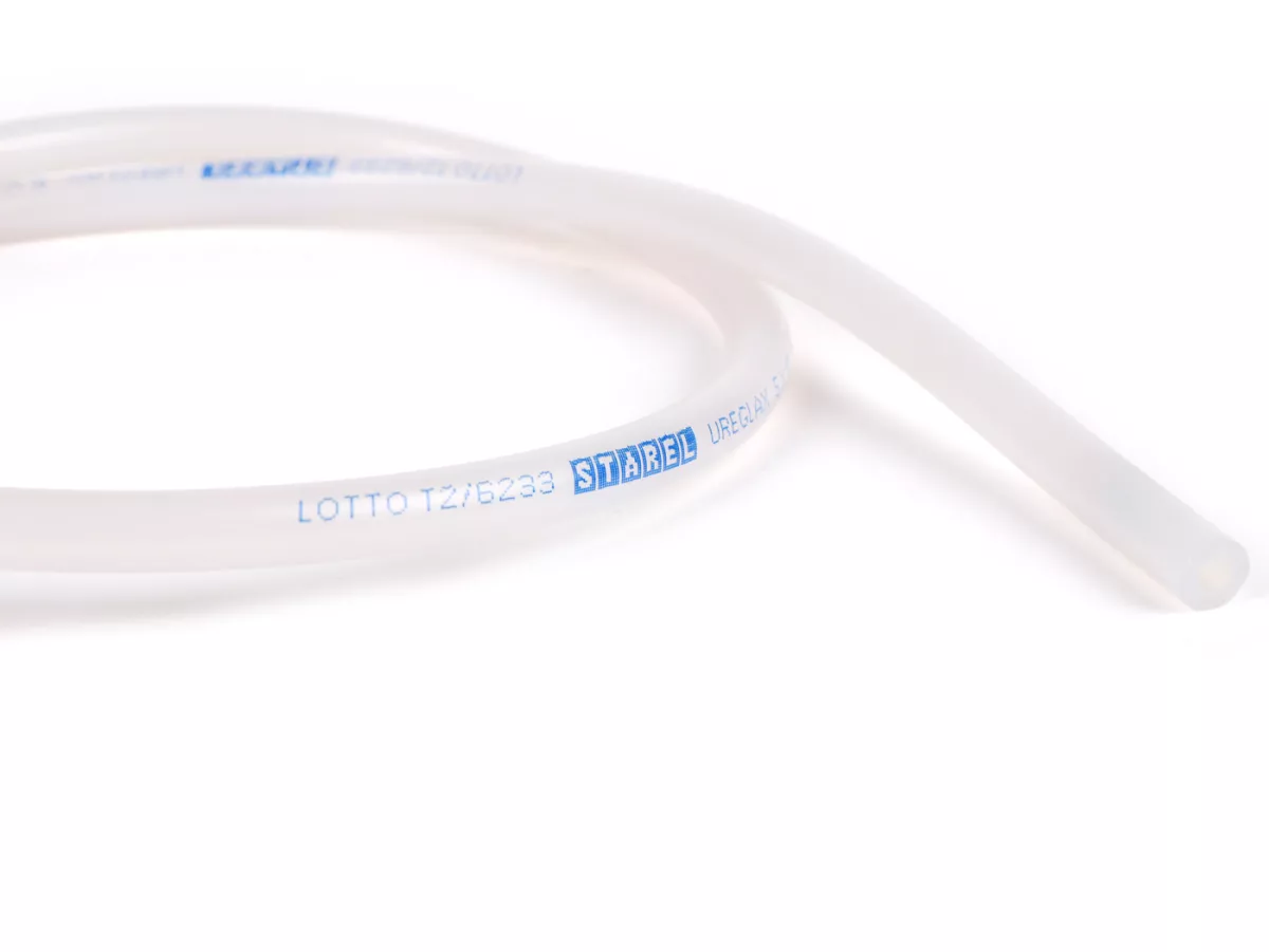 Tuyau d’essence (Ø ext.=10mm, Ø int.=5mm, l=1000mm) -PIAGGIO- Vespa Ciao / Piaggio/ Gilera - transparent