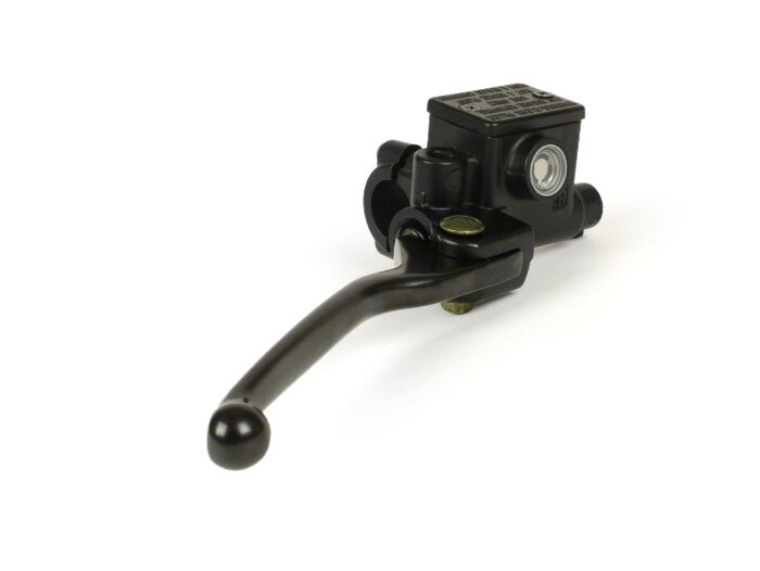 Brake master cylinder -HENG TONG- piston Ø=13mm - rhs (used for Gilera Runner (ZAPC14, ZAPC36), Piaggio NRG (ZAPC18), NRG Extreme (ZAPC21, ZAPC22), NRG MC2 (ZAPC04), NRG MC3 (ZAPC21, ZAPC32), Zip 2 (LBMC25, LBMM25, ZAPC25, ZAPM25))
