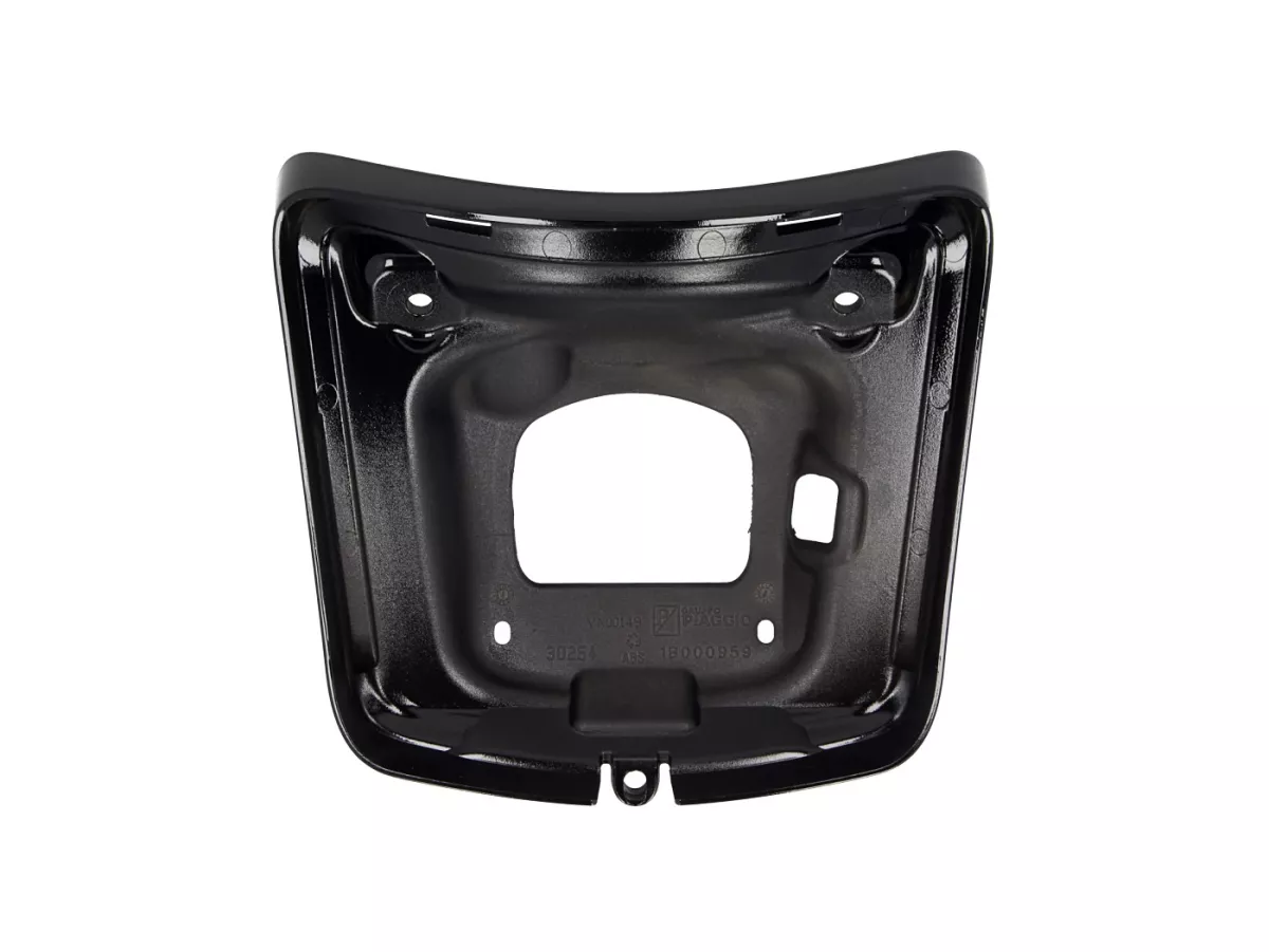 Achterlichtframe -PIAGGIO, glanzend zwart- Vespa GTS 125 (ZAPMA3100, ZAPMA3200), Vespa GTS 150 (ZAPMA3200, ZAPMA3100), Vespa GTS 250 (ZAPM45100), Vespa GTS 300 (ZAPM45200, ZAPM45202, ZAPMA3300), Vespa GTS Super 125 (ZAPM45300, ZAPMA3100, ZAPMA3200, ZAPM4