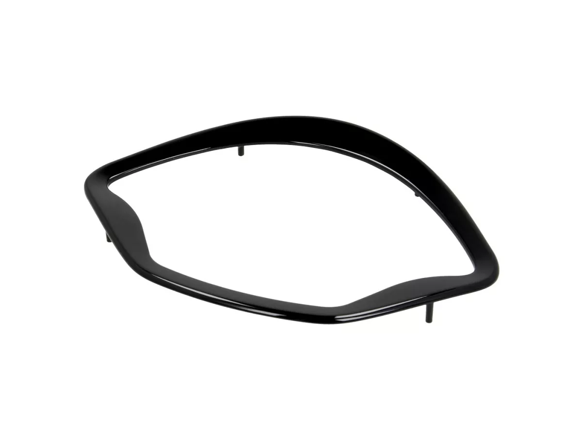 Hastighetsmätarram -PIAGGIO Notte- svart glansig - Vespa GTS 125 (ZAPMA3100, ZAPMA3200, ZAPMA3700), Vespa GTS 150 (ZAPMA3200, ZAPMA3100), Vespa GTS 250 (ZAPM45100), Vespa GTS 300 (ZAPM45200, ZAPM45202, ZAPMA3300), Vespa GTS HPE 300 (ZAPMA3600, ZAPMD310), 