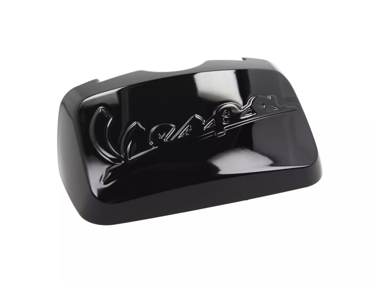 Cache porte bagages/poignées de passager arrière -PIAGGIO- Vespa GTS 300 i.E. (-2018) Super Notte - schwarz