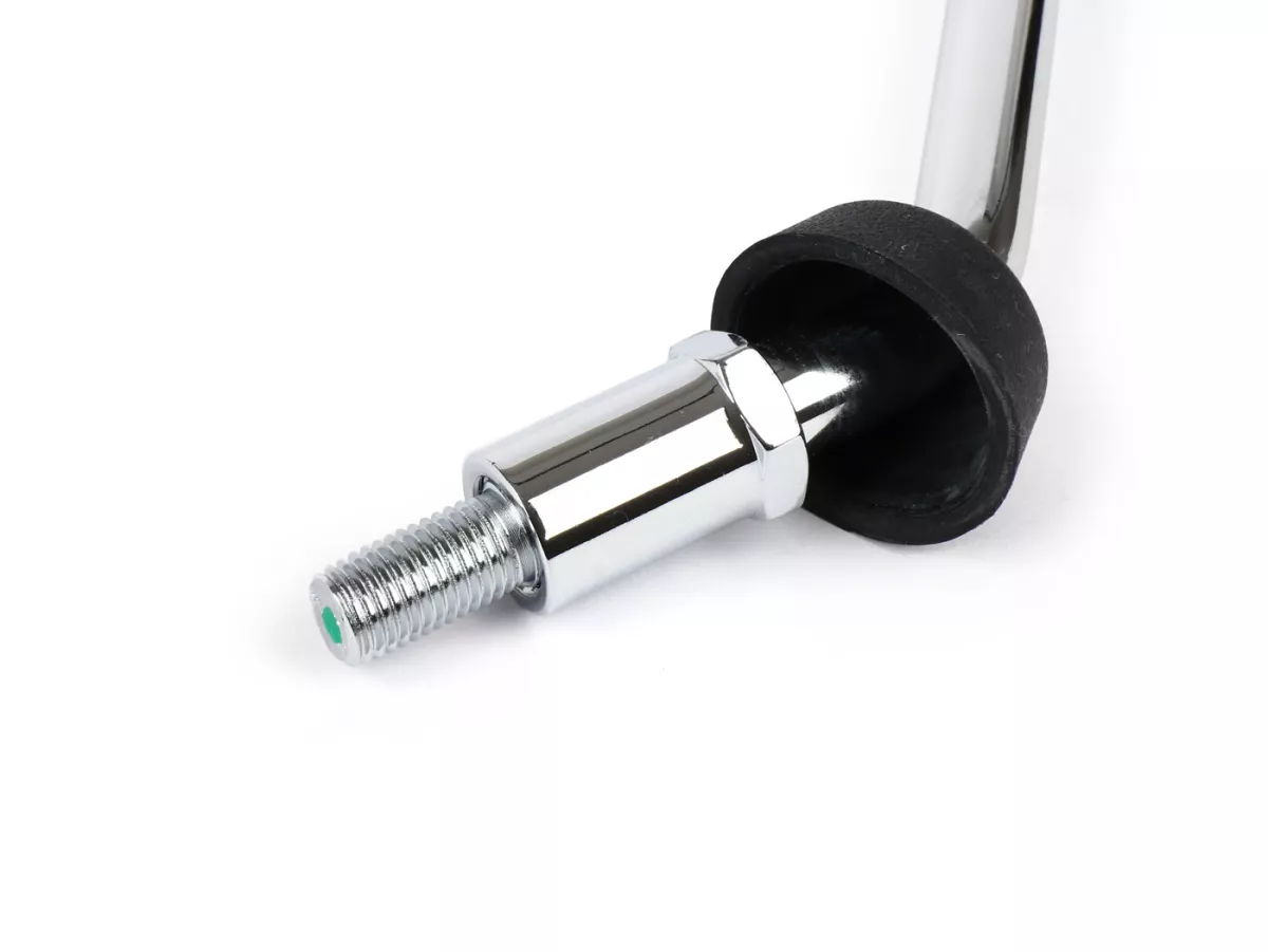 Spiegel, chroom, links -PIAGGIO- Vespa GTS 125-310 Sleutelloze basis, Sport, Super Sport, Super Tech