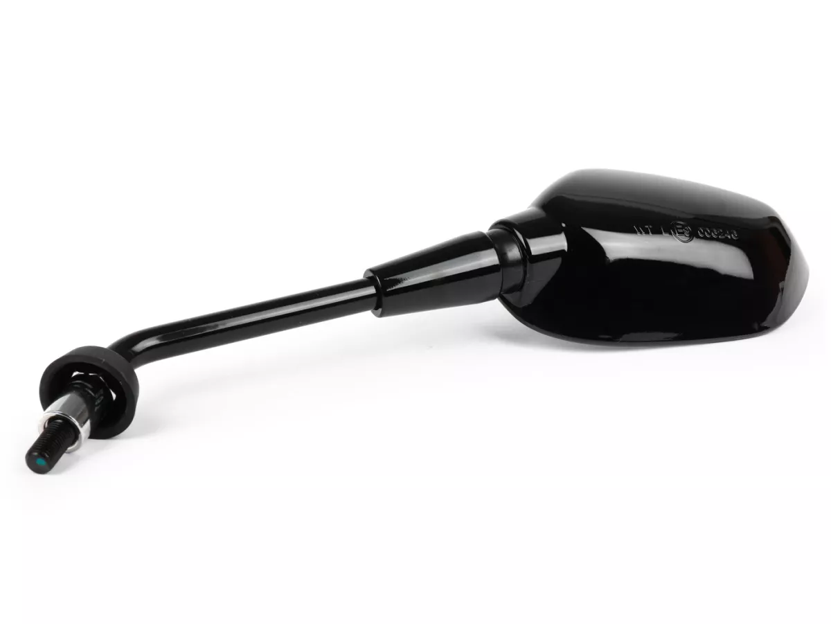 Espejo, negro brillante, izquierdo -PIAGGIO- Vespa GTS 125-310 Keyless Basic, Sport, Super Sport, Super Tech