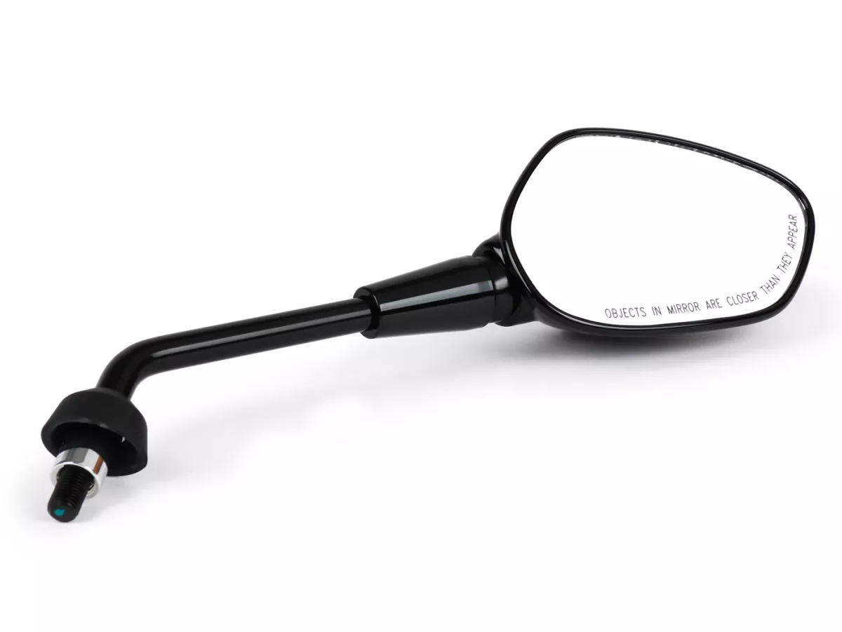 Espejo, negro brillante, derecho -PIAGGIO- Vespa GTS 125-310 Keyless Basic, Sport, Super Sport, Super Tech