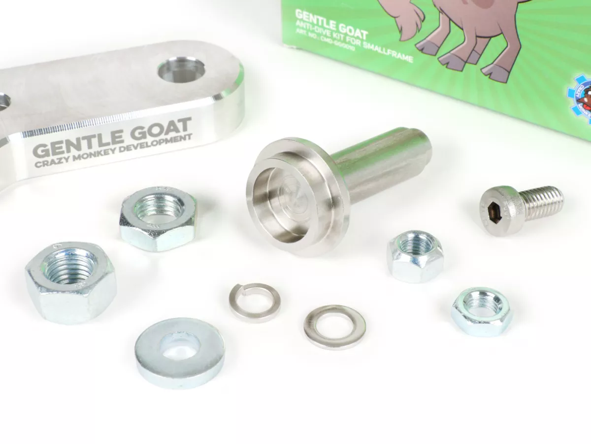 Anti-dive kit for front shock absorber -CMD Gentle Goat- Vespa V50, PV125, ET3