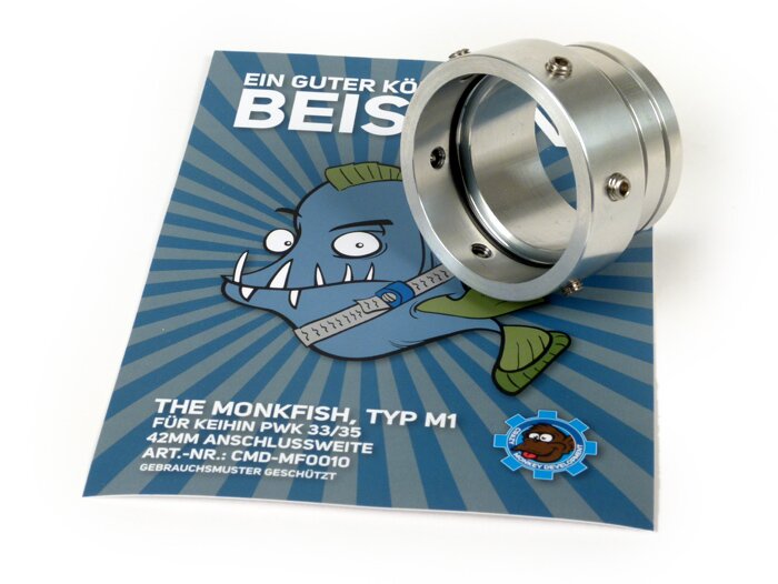 Caburator fixation -CMD The Monkfish Typ M1- Keihin PWK33, PWK35 - AW=Ø42mm