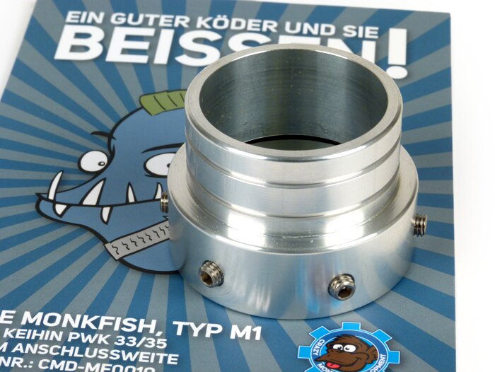 Caburator fixation -CMD The Monkfish Typ M1- Keihin PWK33, PWK35 - AW=Ø42mm