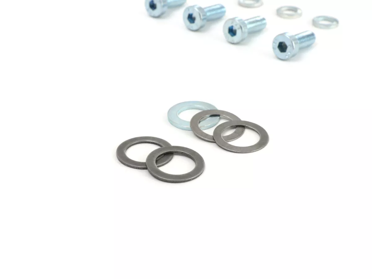 Reinforcement of cluster gear support / engine casing -CMD Mighty Kong CNC- Vespa PX, T5 (VNX5T), GT125 (VNL2T), GTR125 (VNL2T), TS125 (VNL3T), Sprint150 (VLB1T), Rally180 (VSD1T), Rally200 (VSE1T)