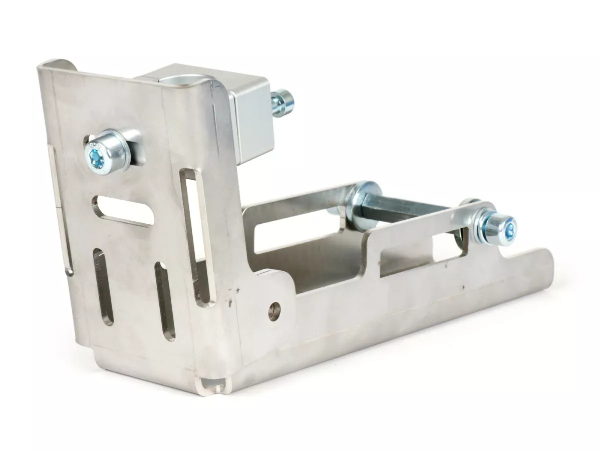 Main Stand Support -CMD Raging Rhino- Transportation Security for Vespa Smallframe V50, PV, ET3, PK - Largeframe PX, T5, Cosa, Rally, Sprint, Super, TS, GT, GTR, SS180, GS160, VNA, VNB, VBA, VBB