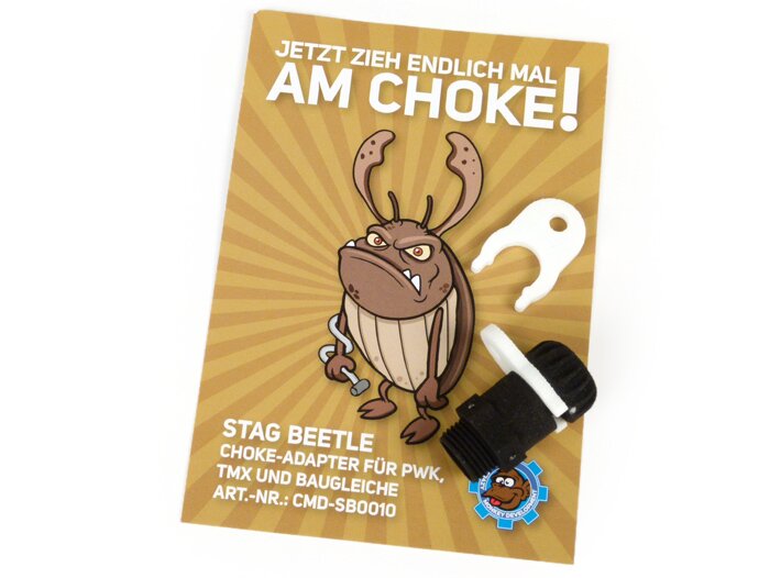 Snabbfäste för kabelchoker på förgasare -CMD Stag Beetle- Keihin PWK 28-41, Mikuni TMX 30, TMX 32, Polini CP, PWK 24-34, Stage6 R/T, Motoforce PWK, Koso/OKO PWK