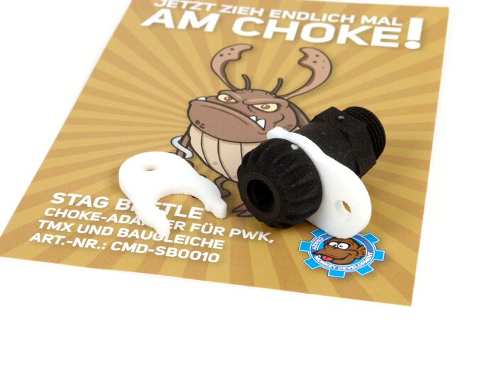 Snabbfäste för kabelchoker på förgasare -CMD Stag Beetle- Keihin PWK 28-41, Mikuni TMX 30, TMX 32, Polini CP, PWK 24-34, Stage6 R/T, Motoforce PWK, Koso/OKO PWK