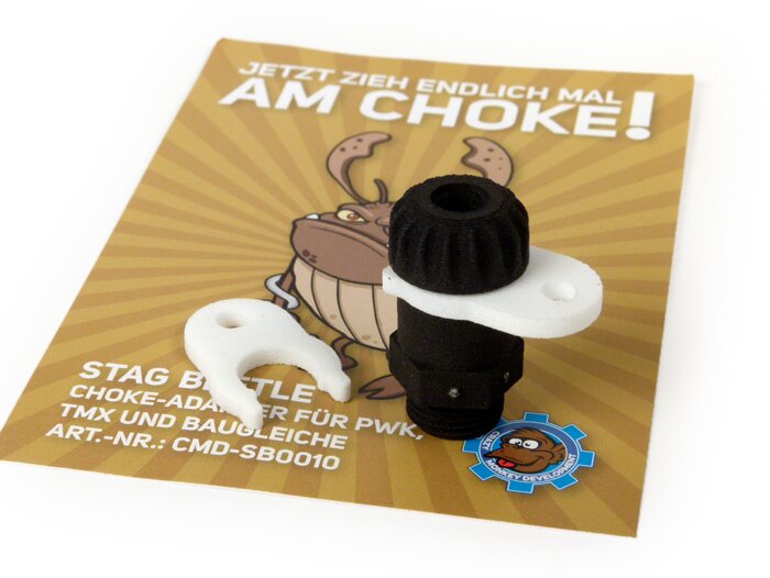 Snabbfäste för kabelchoker på förgasare -CMD Stag Beetle- Keihin PWK 28-41, Mikuni TMX 30, TMX 32, Polini CP, PWK 24-34, Stage6 R/T, Motoforce PWK, Koso/OKO PWK