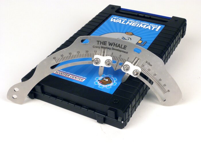 Remklauw meter voor ontsteking afstelling -CMD De Walvis / Der Wal V-Duo- Vespa Largeframe en Smallframe