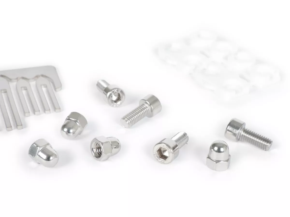 Naaldenset -CMD Harpoen meetpunten standaard, 2 x 28mm en 2 x 40mm, dubbelpak met 4 meetpunten incl. accessoires- Vespa Largeframe en Smallframe