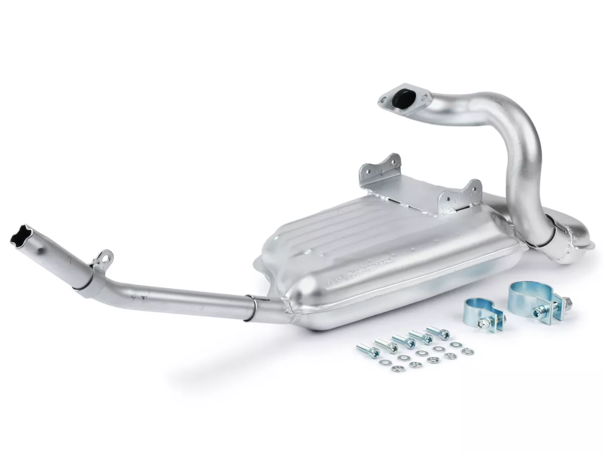 Knalpot -CASA PERFORMANCE, Maxibox 50cc, 75cc, One05- Lambretta Lui
