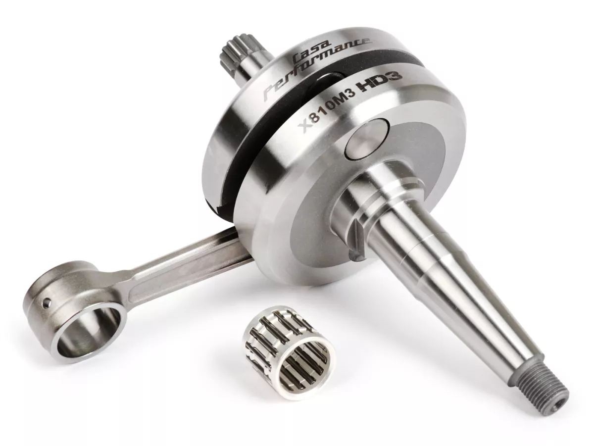 Cigüeñal -CASA PERFORMANCE, HD3 (48mm carrera)- Lambretta Lui 50 C/CL, J 125 (3 velocidades)