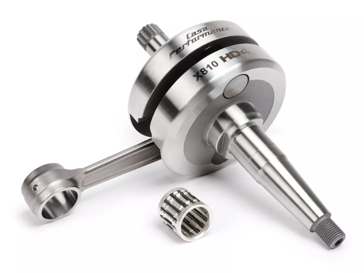 Cigüeñal -CASA PERFORMANCE, HD4 (48mm carrera)- Lambretta Lui 75 S/SL, J 125 (4 velocidades)