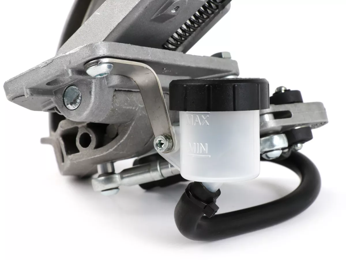 Rempedaalset -CRIMAZ hydraulisch- Vespa PX, PX Lusso, PX 98, PX My, PX 2011, T5 125cc, PK S, PK XL, PK XL2, ET3 (vanaf nr. 52721), V50 R (vanaf nr. 914748), V50 S (vanaf nr. 79735)