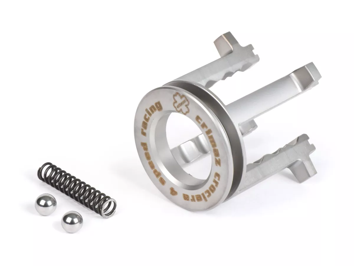 Versnellingspook -CRIMAZ- ROUND, 4 versnellingen, H=50mm, VESPA PK50, PK80, PK125, V50 (V5A1T vanaf nr. 69444), Special (V5B3T vanaf nr. 94315), Elestart (V5B4T vanaf nr. 1514), PV125 (VMA2T vanaf nr. 150203), ET3 (VMB1T vanaf nr. 8161)