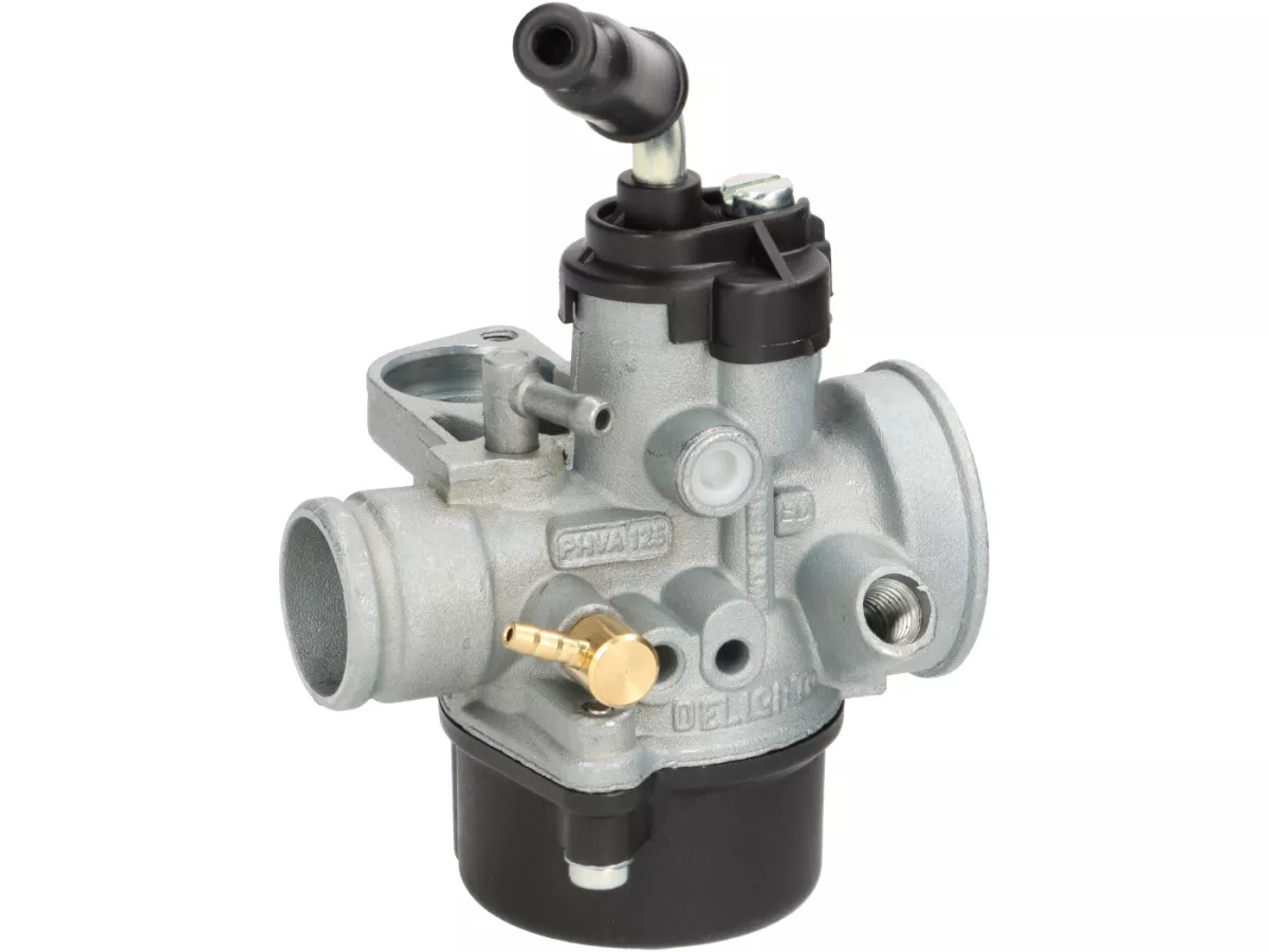 Carburador -DELLORTO 17,5mm PHVA ED- Electrochoque, Piaggio 50 ccm 2 tiempos - AW=23mm- APRILIA SPORTCITYONE 50, SR50, SCARABEO, DERBI ATLANTIS 50 ,BULLET 50, GP1, GILERA ICE, GILERA RUNNER 50, PIAGGIO NRG POWER, FLY, LIBERTY, SFERA 80, TPH 80, TYPHOON 80