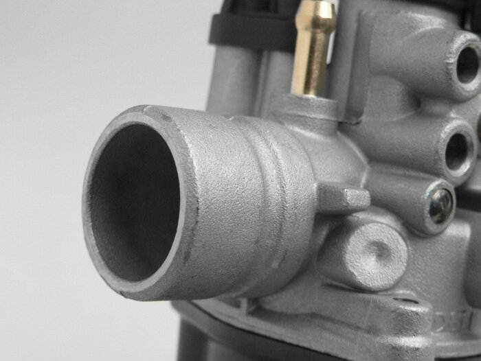 Carburator -DELLORTO 12mm PHBN GS- manual choke, Minarelli 50 cc (MJ=76, IJ=38, AT=209, NE=A12, SL=30) - CS=23mm- APRILIA SR50 (Minarelli), YAMAHA Aerox (YQ50/L) 50, BWS 50, JOG50, NEOS, SLIDER, SPY, VINO50, WHY50, ZEST50, ZUMA50, MBK BOOSTER 50,  MACH G